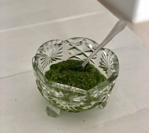Hjemmelaget pesto